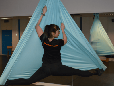Aerial Yoga Arial Yoga Split